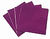 PURPLE - 5 X 5 Candy Wrapper FOIL Sheets (Qty 500)